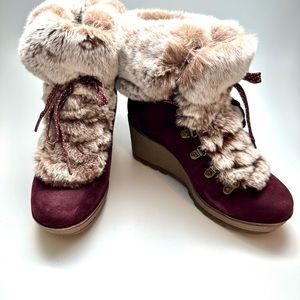 Cougar Women's Waterproof Wedge Boots